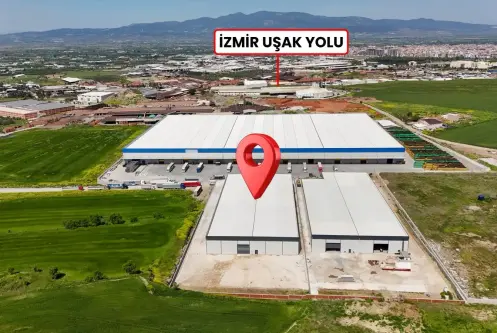 TURGUTLU ÇEPNİDEREDE SATILIK FARBRİKA DEPO