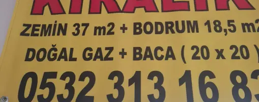 ALSANCAKTA İKİ KATLI  DÜKKAN