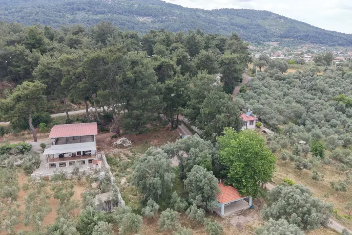 ATAKÖYDE SATILIK TEKTAPU 1.000 M2 KÖY KENARI ARSA GİBİ BAHÇE