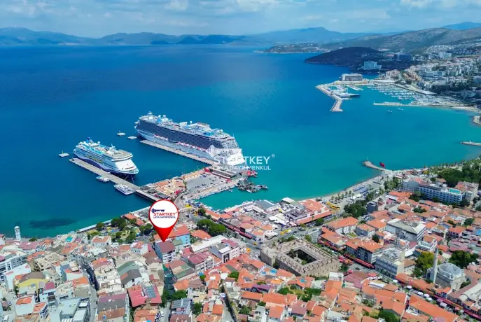 KUŞADASI EGE PORT KARŞISINDA 2 ADET SATILIK OFİS