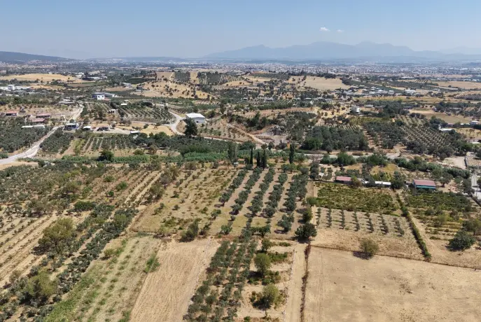 MENDERES DEREKÖYDE SATILIK 460 M2 TAPULU MERKEZE YAKIN ÇEVRİLİ HARİKA BAHÇE