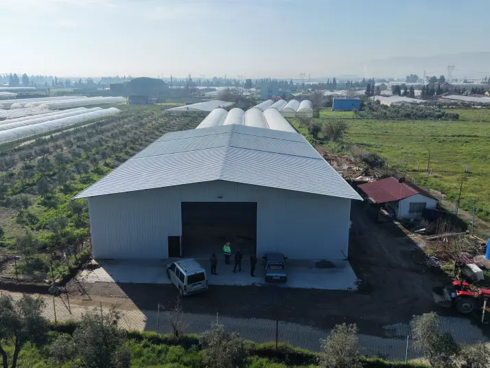 İZMİR MENDERESTE KİRALIK 760M2 KAPALI DEPO İŞYERİ 50KW ELEKTRİK SU