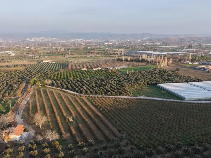 URLA BADEMLER AZMAK KOYU ARASINDA SATILIK 252 M2 SAHİLE 4 DK MESAFEDE HARİKA BAHÇELER