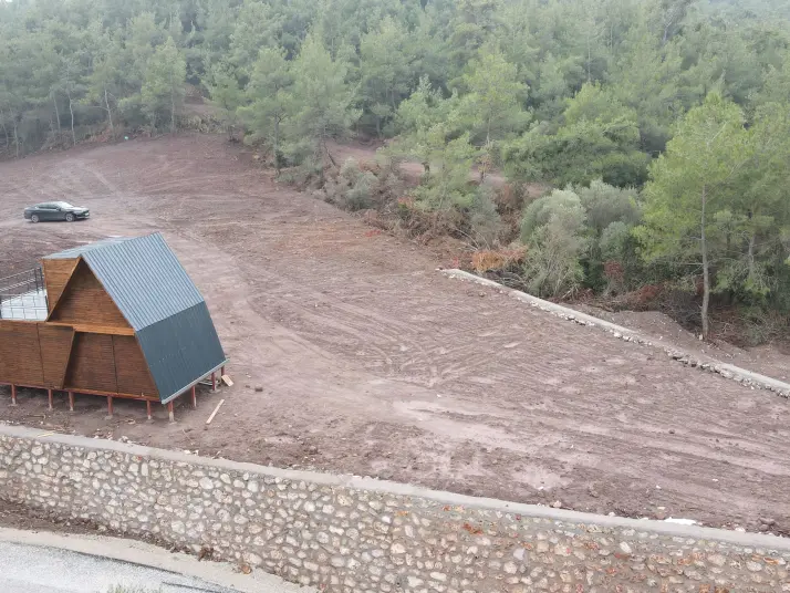 İZMİR ÇATALCADA SATILIK TAPULU 400 M2 KÖYE YAKIN TAŞ DUVARLI MUHTEŞEM BAHÇE