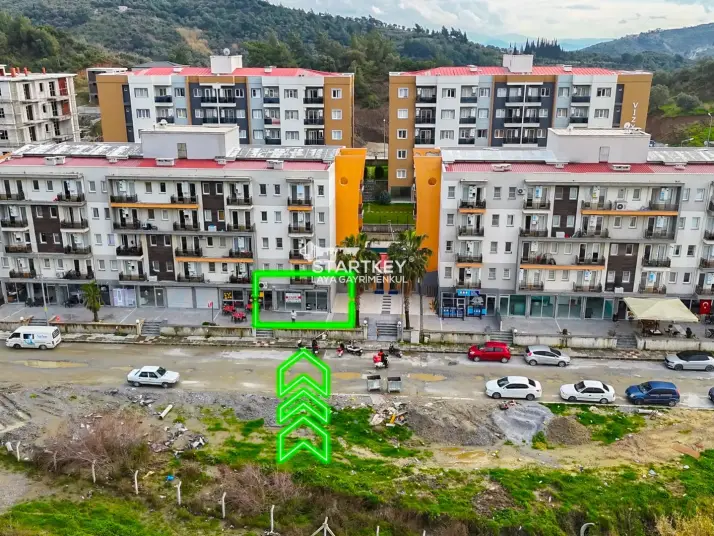 SÖKE YENİKENT MAHALLESİ&#38;#39;NDE KÖŞE KONUMLU 36 m² SATILIK İŞYERİ