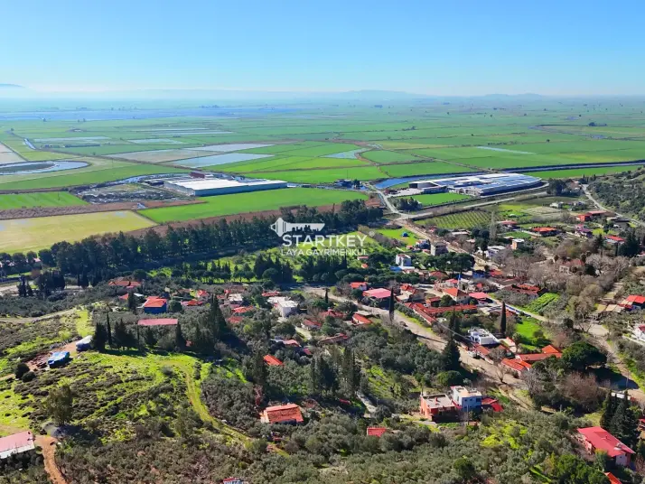 SÖKE GÜLLÜBAHÇE&#38;#39;DE 808 m² KONUT İMARLI ARSA