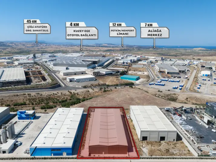 ALOSBİ’DE 2.800 m² KAPALI ALANLI KİRALIK FABRİKA