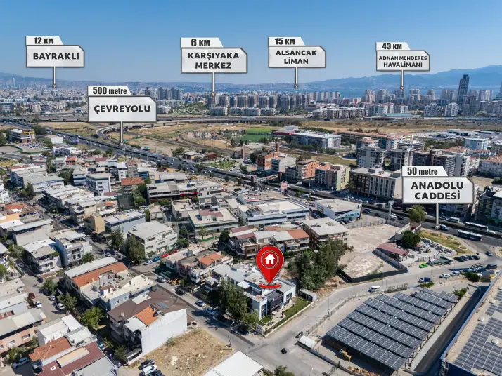 ÇİĞLİ’DE ANADOLU CADDESİNE YAKIN SATILIK KOMPLE BİNA