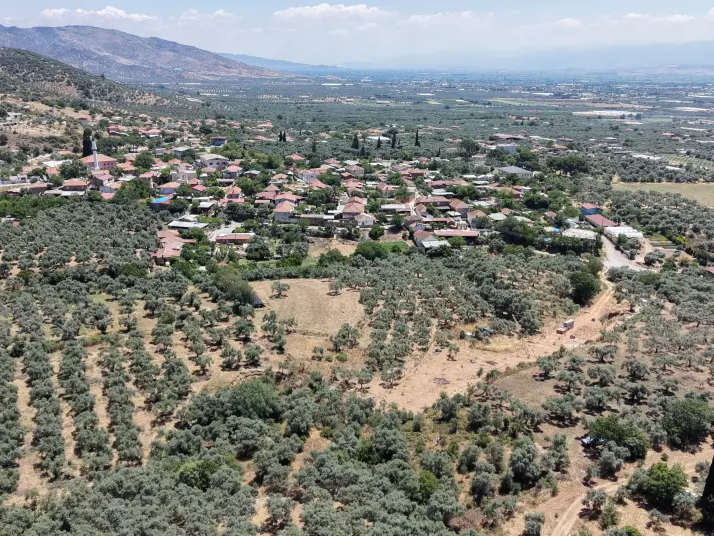 BAYINDIR KIZILCAOVADA SATILIK TEKTAPU KÖYÜN DİBİNDE 2.133 M2 HESAPLI ZEYTİNLİK