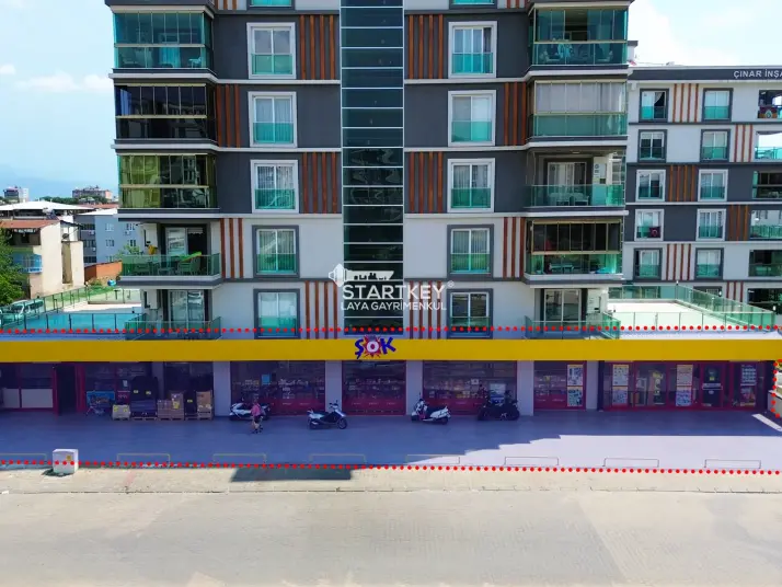 NAZİLLİDE İŞLEK CADDE ÜZERİNDE KURUMSAL KİRACILI MUHTEŞEM DÜKKAN