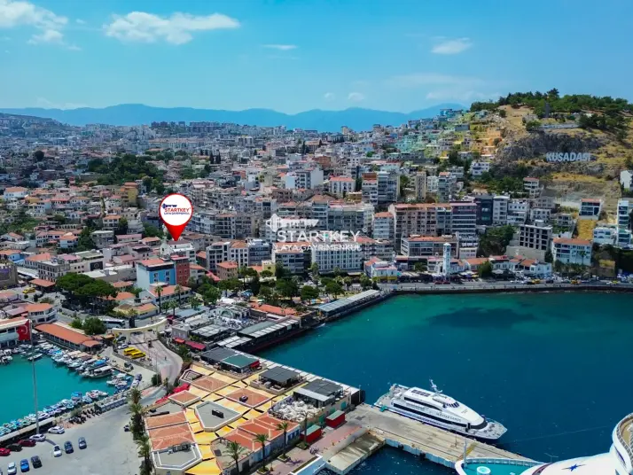KUŞADASI EGE PORT KARŞISINDA 2 ADET SATILIK DAİRE