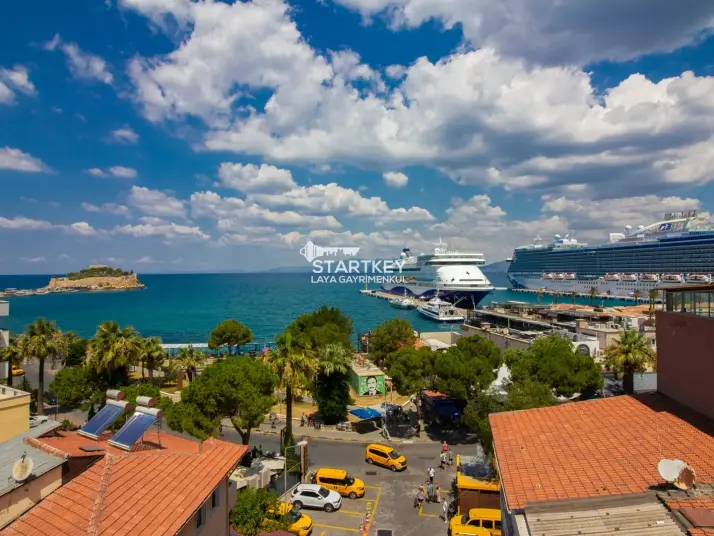 KUŞADASI EGE PORT KARŞISINDA 2 ADET SATILIK DAİRE