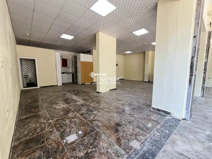 CUMHURİYET MAHALLESİNDE 168 M² GENİŞ KİRALIK DÜKKAN 