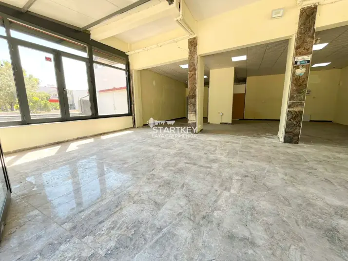 CUMHURİYET MAHALLESİNDE 168 M² GENİŞ KİRALIK DÜKKAN 